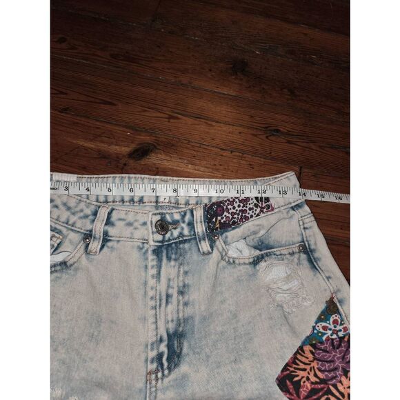 Almost Famous Patchwork Flare Jeans - Picture 6 of 6